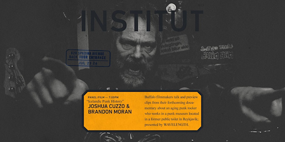 INSTITUT 013 | panel/film | JOSHUA CUZZO x BRANDON MORAN