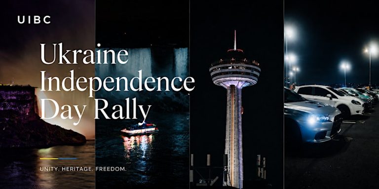 Ukraine Independence Day Car Rally from Toronto to Niagara Falls ✨